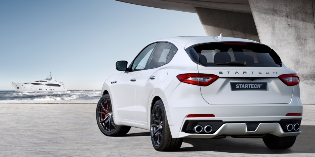 Équipements et fibre de carbone Startech pour Maserati